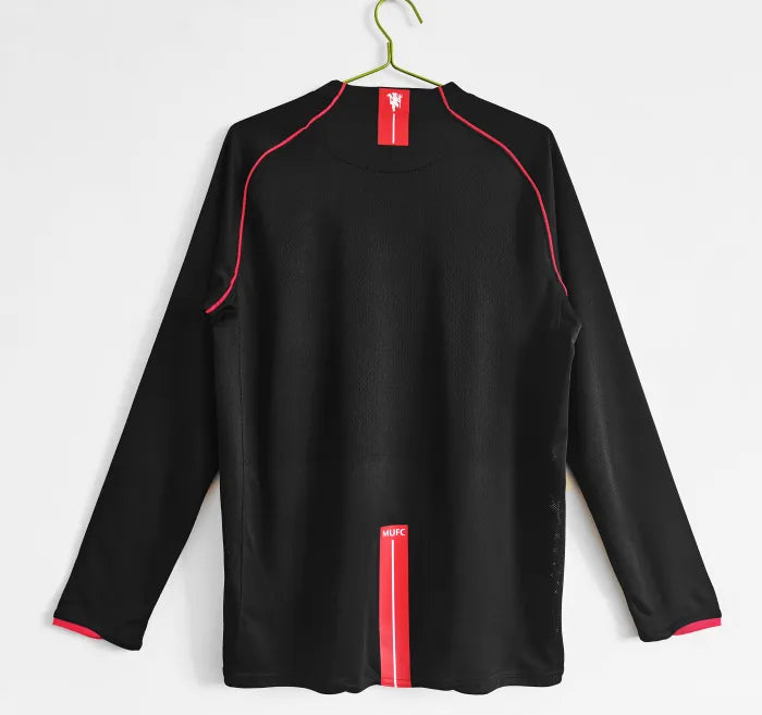 Manchester United Away Long Sleeve Retro Jersey 2007/08