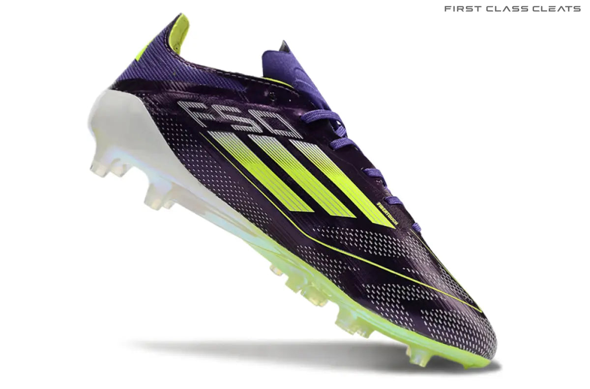 F50 Elite AG Purple/Green