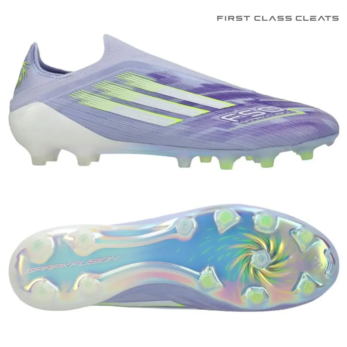 F50 Sparkfusion Elite Laceless FG Radiant Blaze