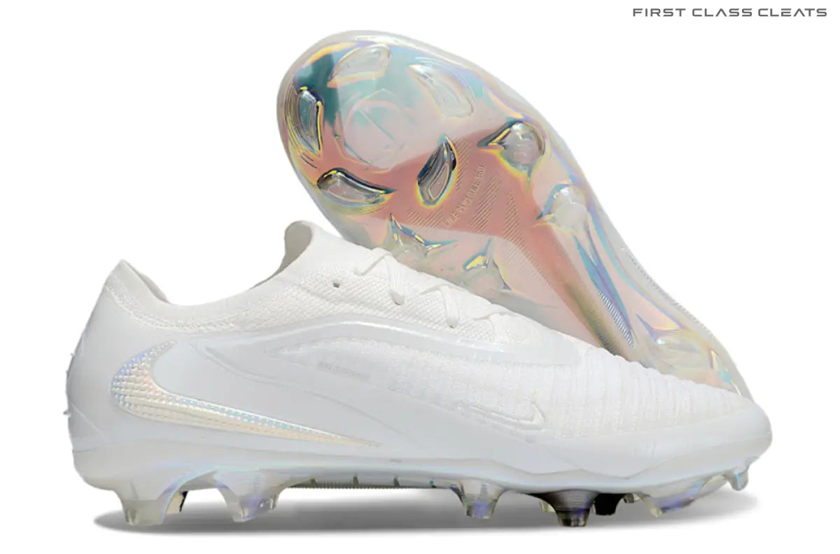 Phantom 6 Low Elite FG Whiteout First Class Cleats Phantom 6 Low Elite FG Whiteout First Class Cleats