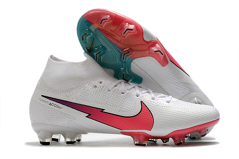 Mercurial Superfly 7 Elite FG White Crimson