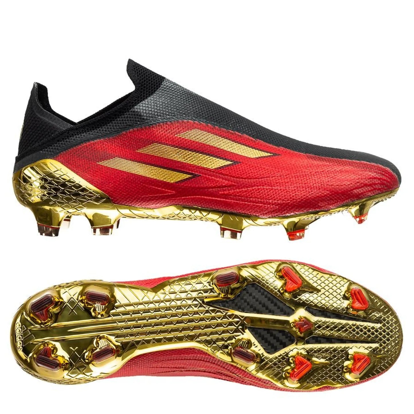 X Speedflow+ FG 'Vivid Red Gold Metallic'