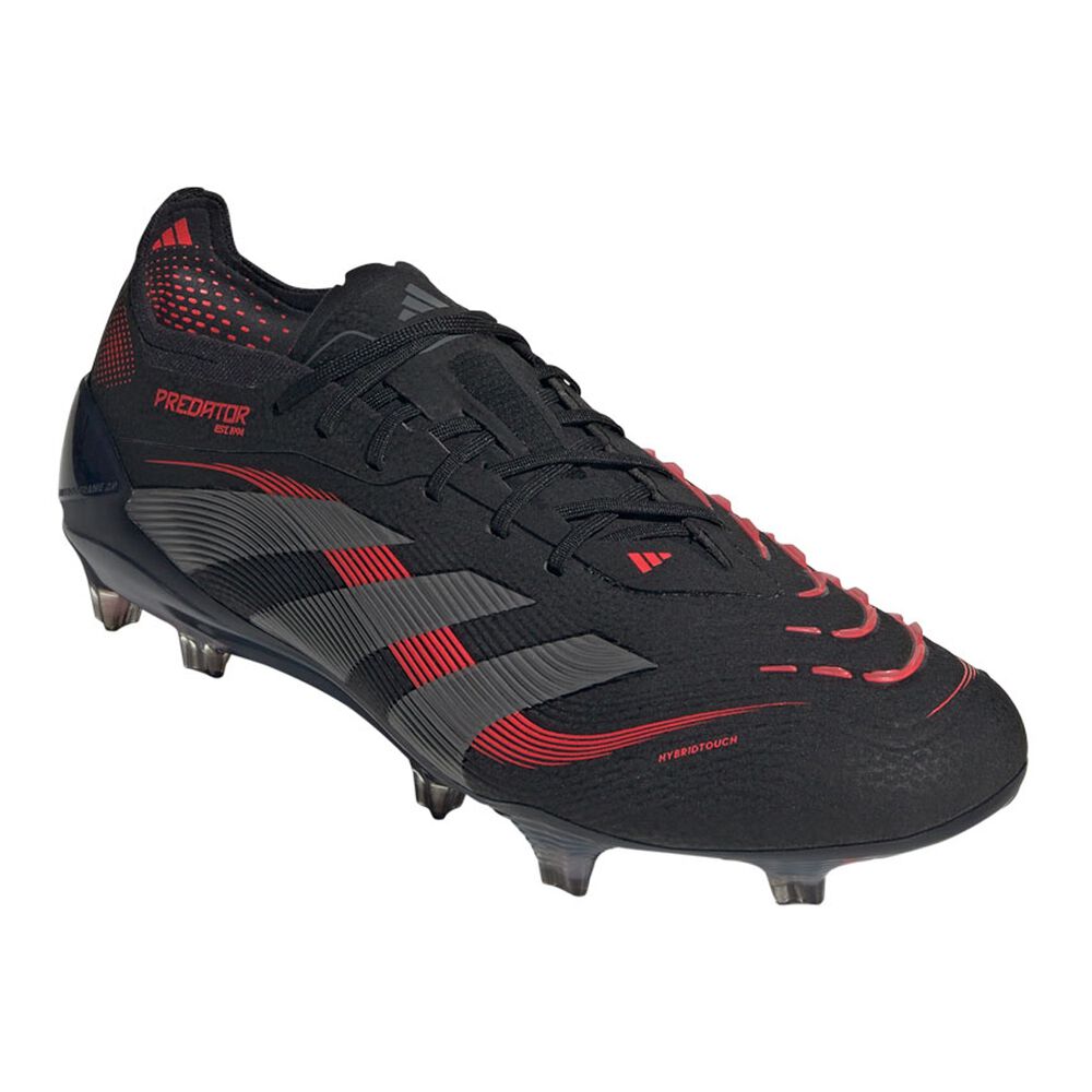 Predator Elite FG Black/Red