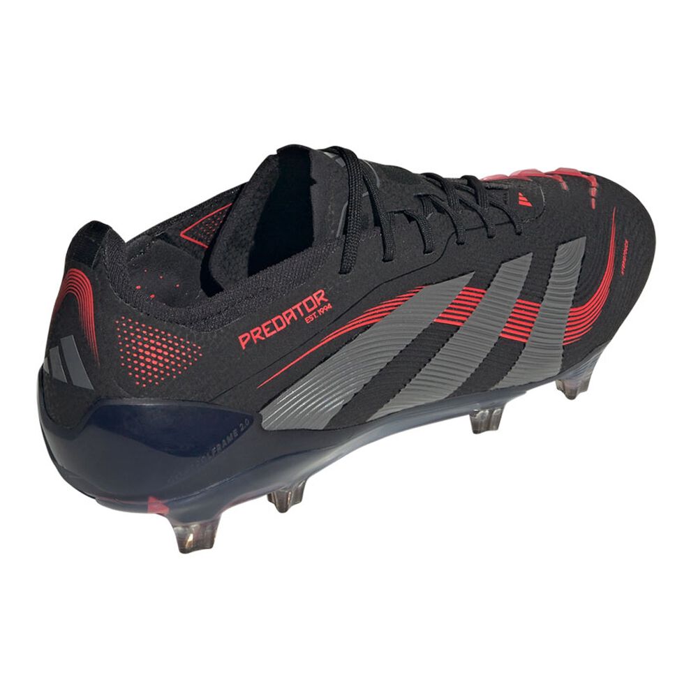 Predator Elite FG Black/Red
