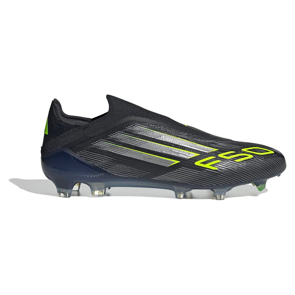 F50 Elite Laceless FG Black Green