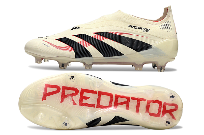 Predator Elite Laceless FG Cream