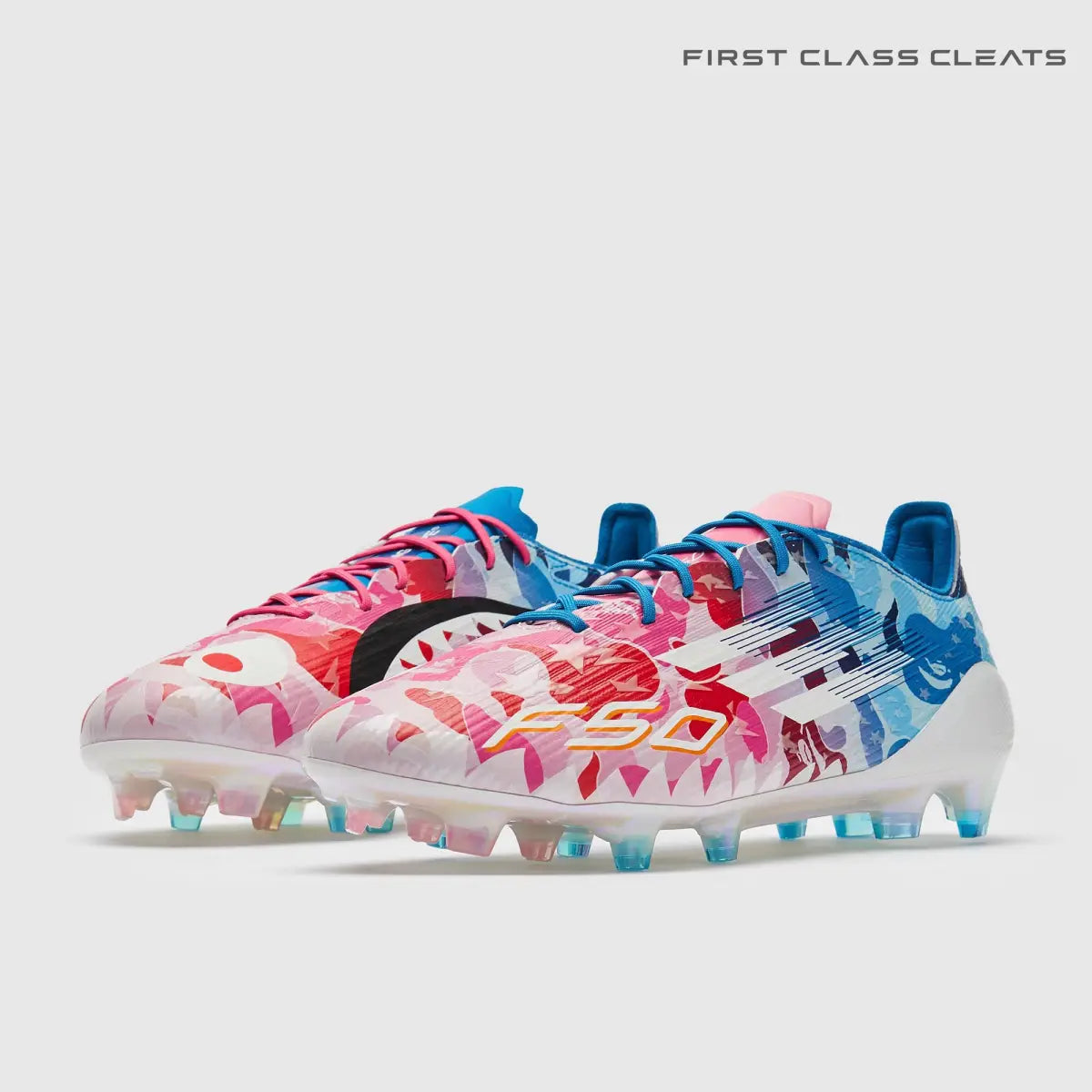 シューズ F50 ELITE FG BAPE 8 US adidas F50 Elite FG Bape Multi Camo Firm Ground Boots Soccer Men