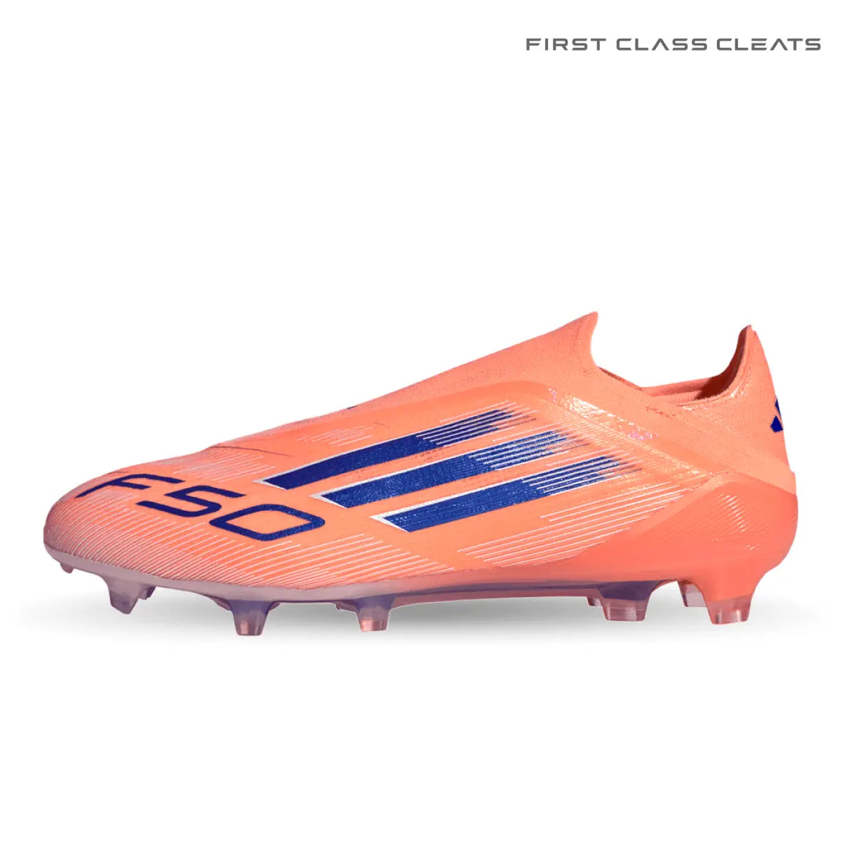 F50 Elite Laceless FG - Coral Blaze Pack