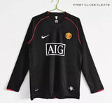 Manchester United Away Long Sleeve Retro Jersey 2007/08
