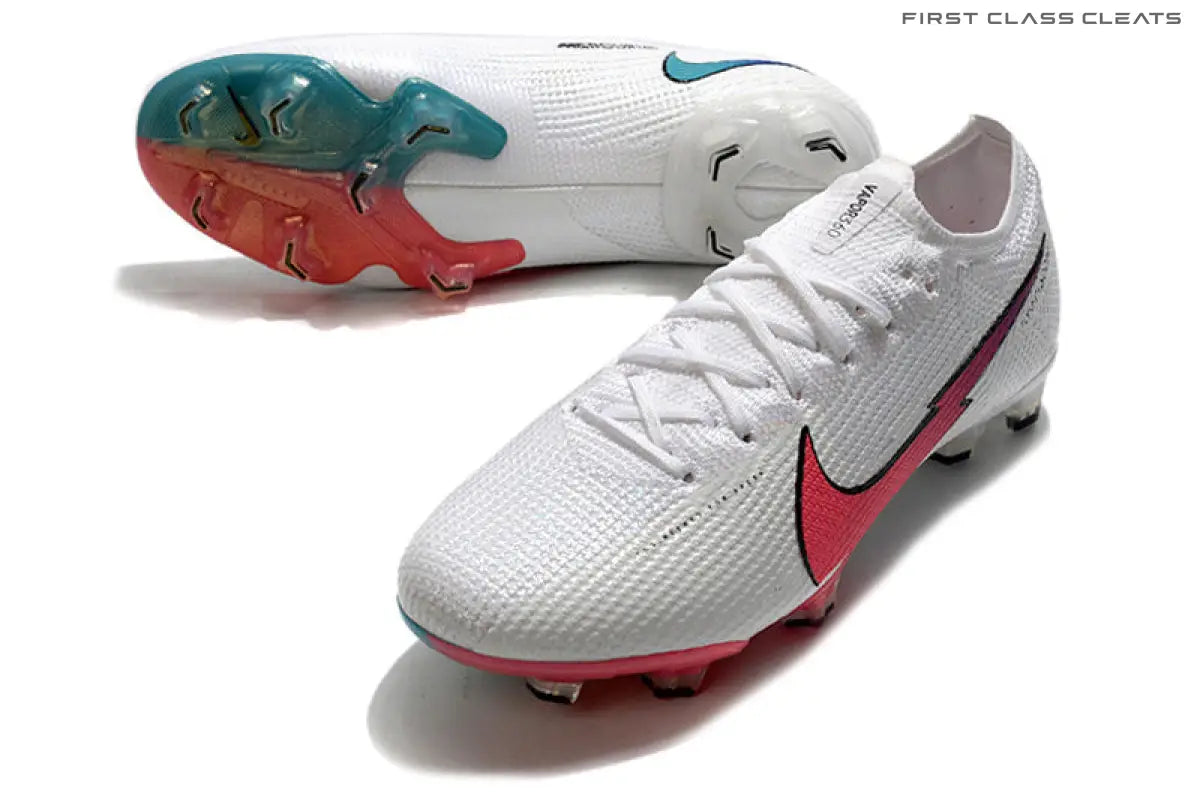 Mercurial Vapor 13 Elite FG White Crimson