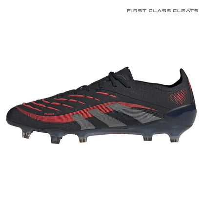 Predator Elite FG Black/Red