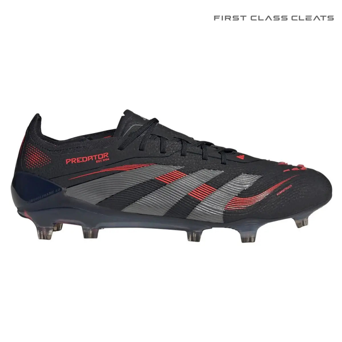 Predator Elite FG Black/Red