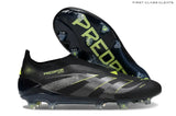 Predator Elite Laceless FG Black/Green