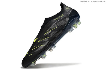 Predator Elite Laceless FG Black/Green