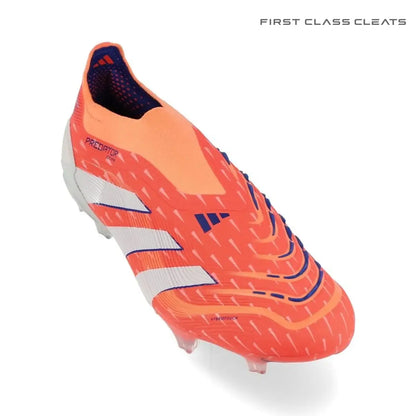 Predator Elite Laceless FG Coral Blaze
