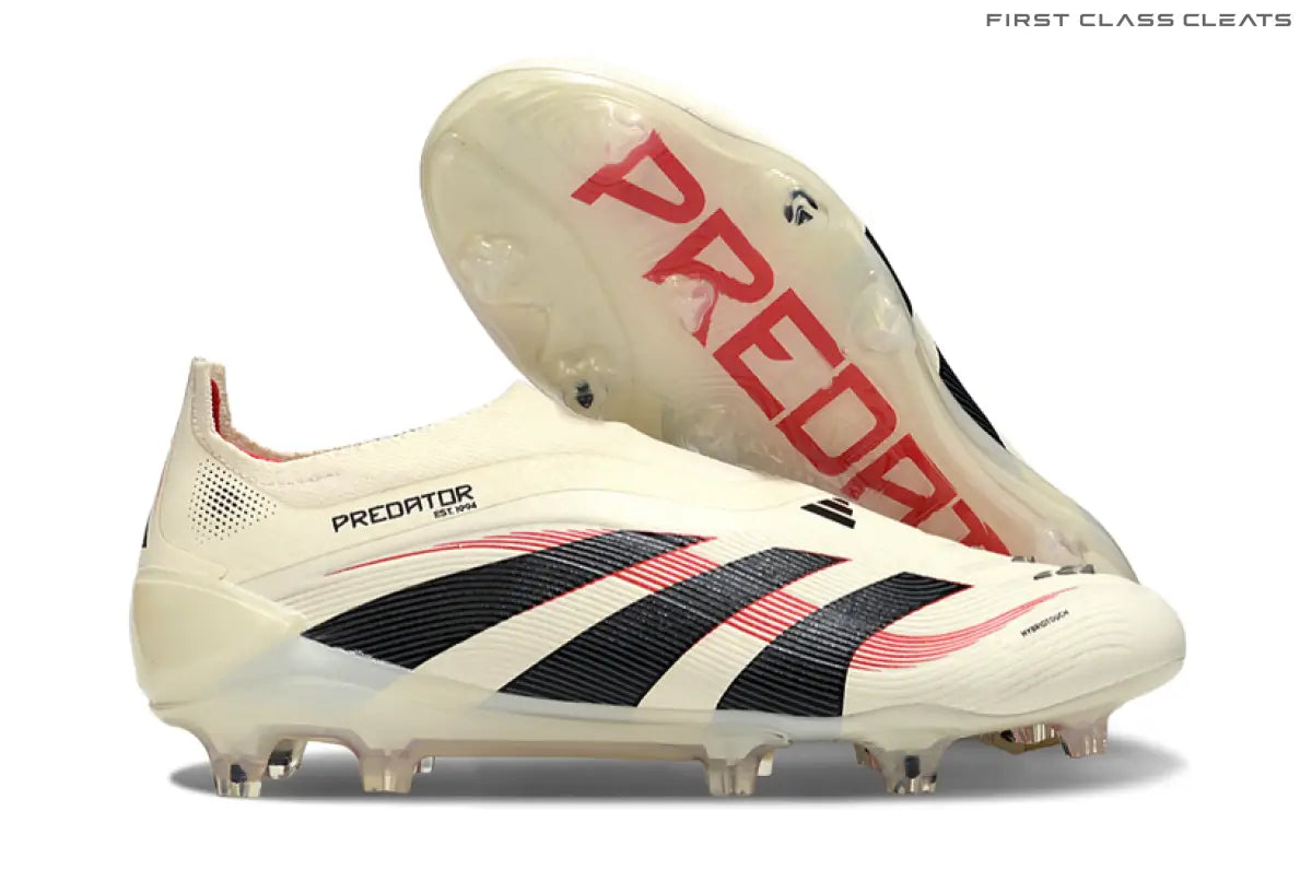 Predator Elite Laceless FG Cream