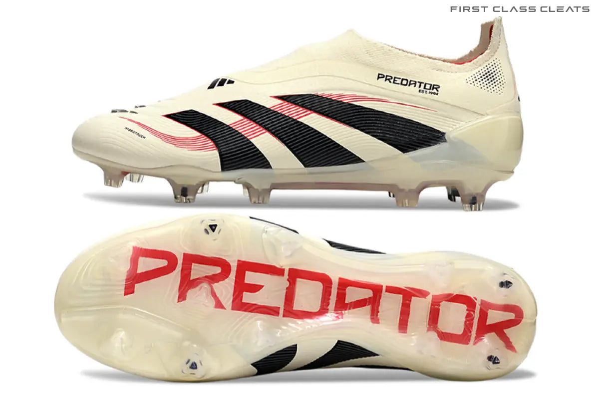 Predator Elite Laceless FG Cream